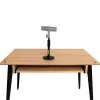 Supporto da tavolo per microfono Shure SH-DESKTOP1, base metallica rotonda, filettatura 3/8