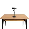 Supporto da tavolo per microfono Shure SH-DESKTOP1, base metallica rotonda, filettatura 3/8