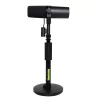 Supporto da tavolo per microfono Shure SH-DESKTOP1, base metallica rotonda, filettatura 3/8