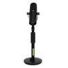 Supporto da tavolo per microfono Shure SH-DESKTOP1, base metallica rotonda, filettatura 3/8