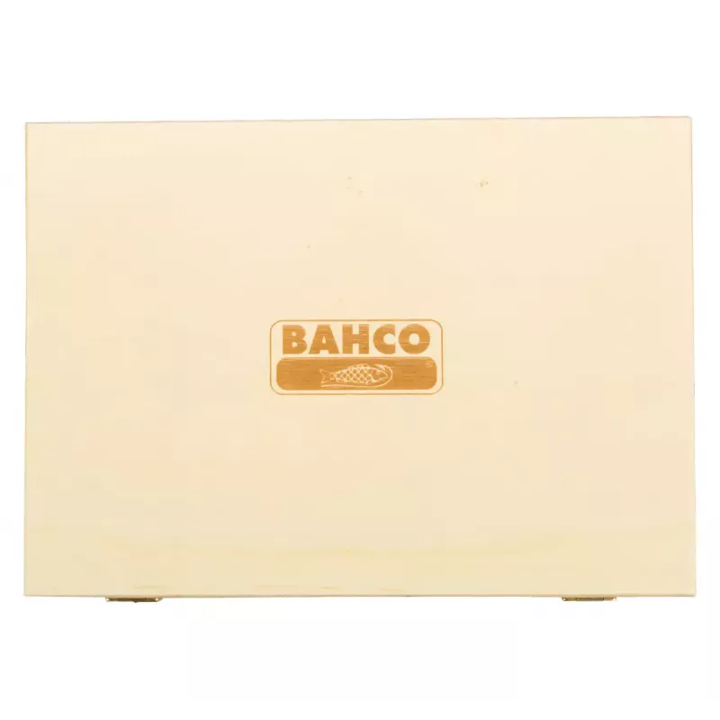 Bahco 425-083 set di scalpelli, 6 pz. (6/10/12/18/25/32 mm), cassetta in legno