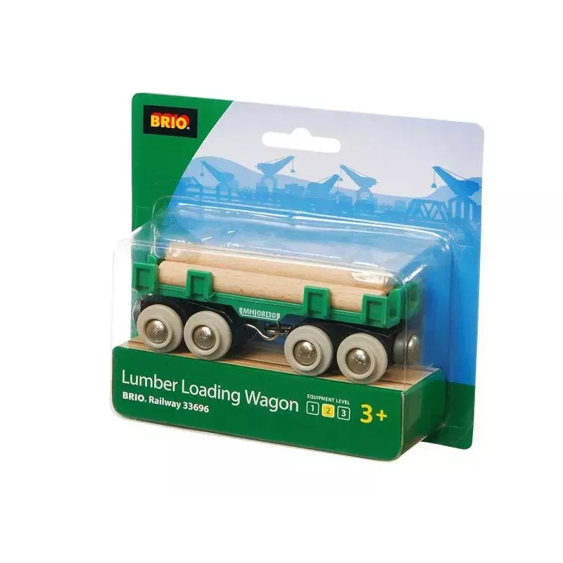 Ravensburger BRIO carro merci in legno accessorio modellismo ferroviario, 4 pezzi, multicolore