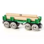 Ravensburger BRIO carro merci in legno accessorio modellismo ferroviario, 4 pezzi, multicolore