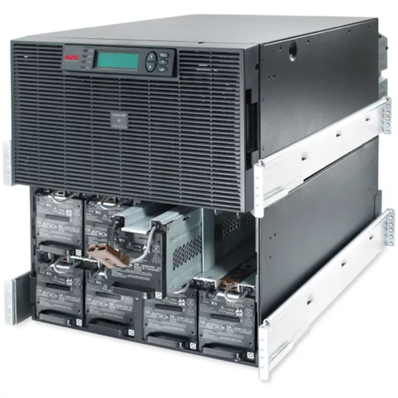 APC Smart-UPS RT 20kVA, 230/400V, LCD, montaggio a rack, 12U, 2 jumper IEC e 8 uscite IEC 60320 C19