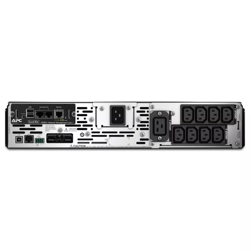 APC Smart-UPS X SMX2200R2HVNC - 2200VA, 8x C13, 1x uscita C19, USB, autonomia estendibile, NMC