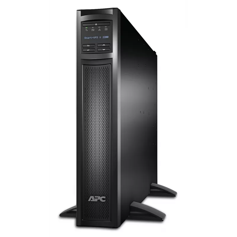 APC Smart-UPS X SMX2200R2HVNC - 2200VA, 8x C13, 1x uscita C19, USB, autonomia estendibile, NMC