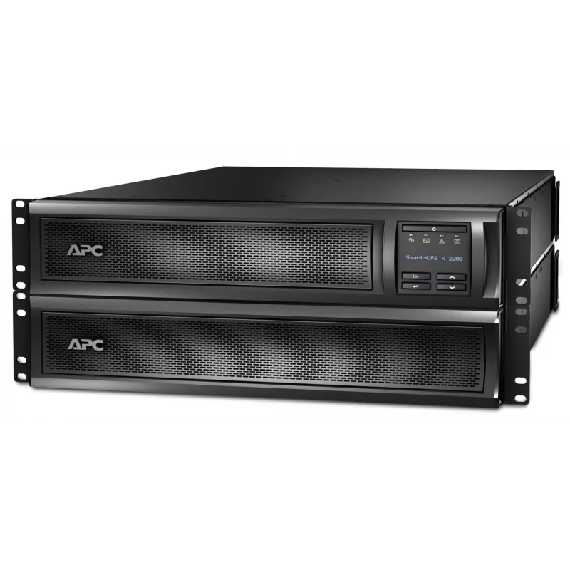 APC Smart-UPS X SMX2200R2HVNC - 2200VA, 8x C13, 1x uscita C19, USB, autonomia estendibile, NMC