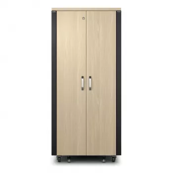 APC NetShelter Soundproof, 32U, armadio rack per server, 230V, acero