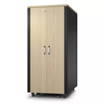 APC NetShelter Soundproof, 32U, armadio rack per server, 230V, acero