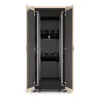 APC NetShelter Soundproof, 32U, armadio rack per server, 230V, acero