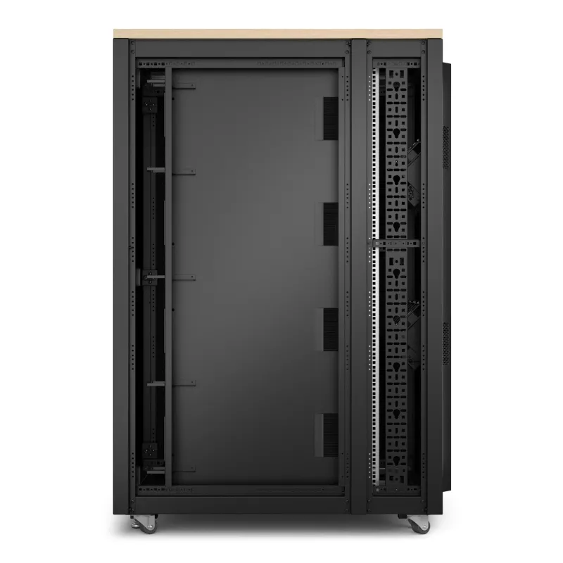 APC NetShelter Soundproof, 32U, armadio rack per server, 230V, acero