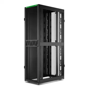 APC NetShelter SX Server Rack Gen 2, 45U, 2124H x 600W x 1070D mm, con pannelli laterali, nero