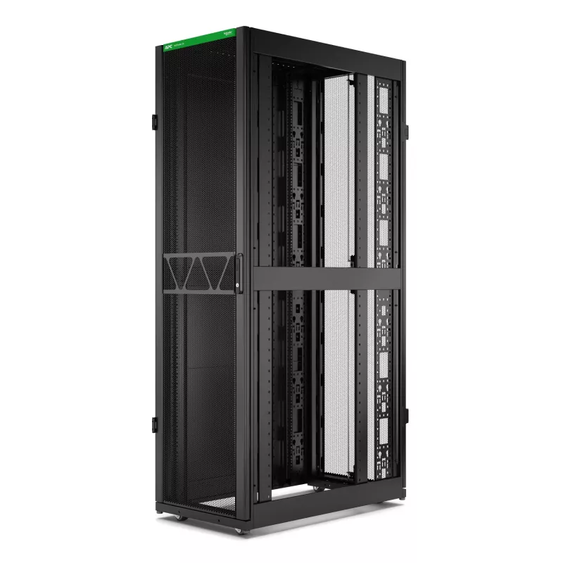 APC NetShelter SX Server Rack Gen 2, 45U, 2124H x 600W x 1070D mm, con pannelli laterali, nero