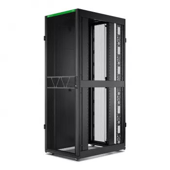 APC NetShelter SX Server Rack Gen 2, 45U, 2124H x 750W x 1070D mm, con pannelli laterali, nero