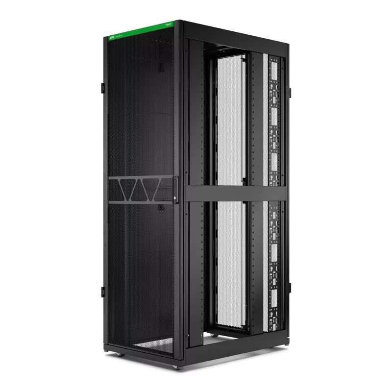 APC NetShelter SX Server Rack Gen 2, 45U, 2124H x 750W x 1070D mm, con pannelli laterali, nero