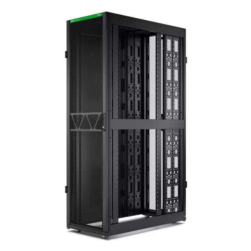 APC NetShelter SX Server Rack Gen 2, 45U, 2124H x 600W x 1200D mm, con pannelli laterali, nero