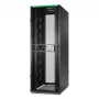 APC NetShelter SX Server Rack Gen 2, 45HE, 2124H x 750B x 1200T mm, con pannelli laterali, nero