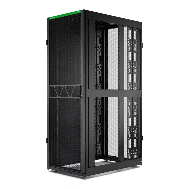 APC NetShelter SX Server Rack Gen 2, 45HE, 2124H x 750B x 1200T mm, con pannelli laterali, nero