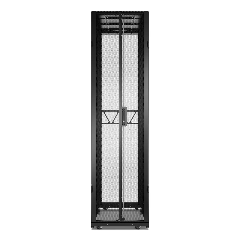 APC NetShelter SX Server Rack Gen 2, 48HE, 2258H x 600B x 1200T mm, con pannelli laterali, nero