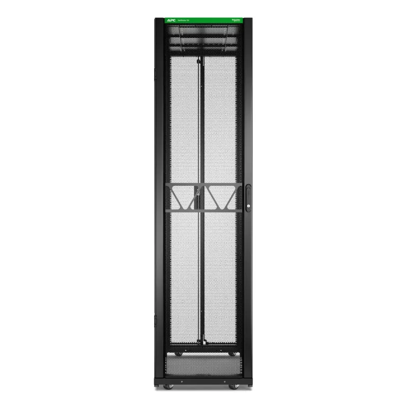 APC NetShelter SX Server Rack Gen 2, 48HE, 2258H x 600B x 1200T mm, con pannelli laterali, nero