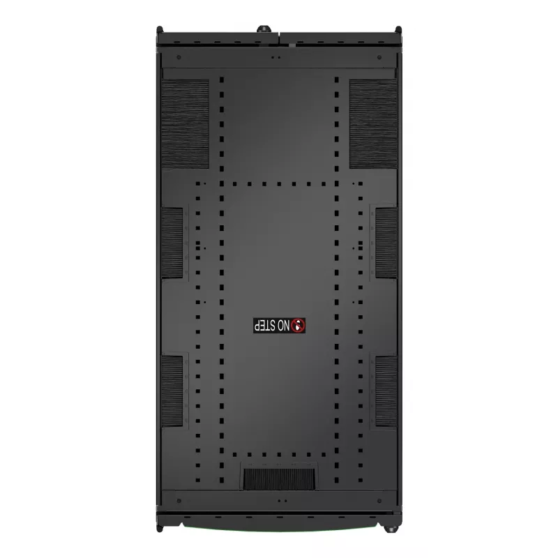 APC NetShelter SX Server Rack Gen 2, 48HE, 2258H x 600B x 1200T mm, con pannelli laterali, nero