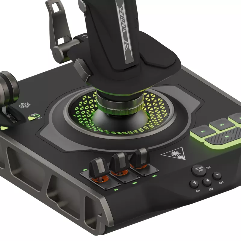 Turtle Beach VelocityOne Flightdeck sistema di simulazione di volo HOTAS per PC Windows 10 e 11 (TBS-0724-05)