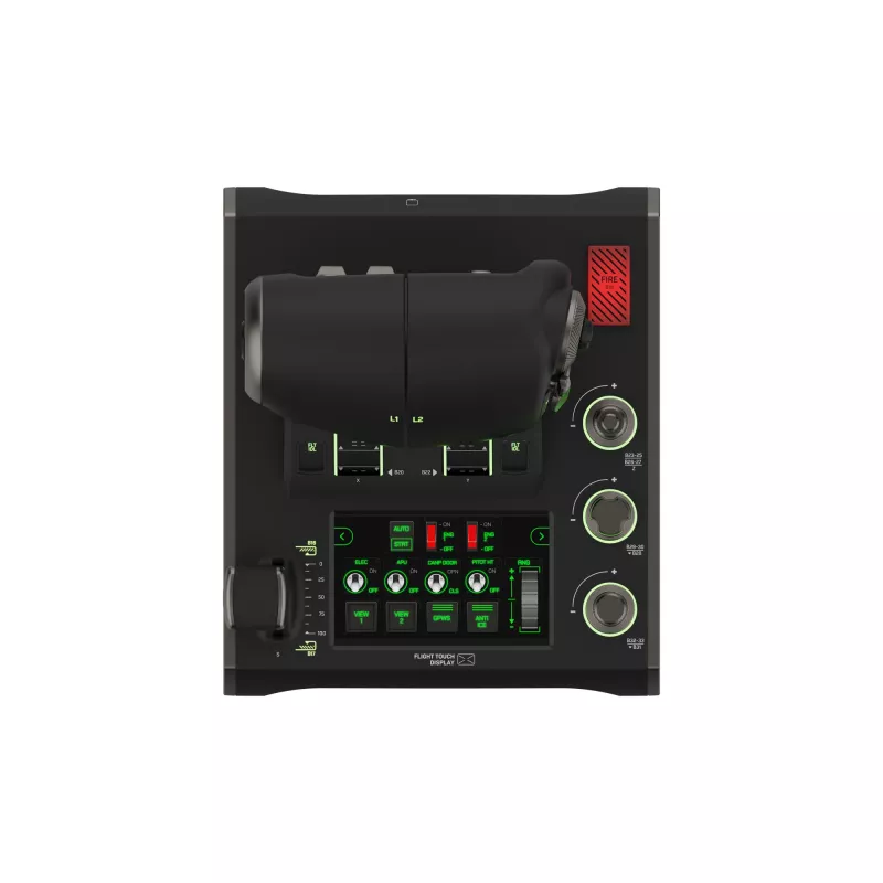 Turtle Beach VelocityOne Flightdeck sistema di simulazione di volo HOTAS per PC Windows 10 e 11 (TBS-0724-05)