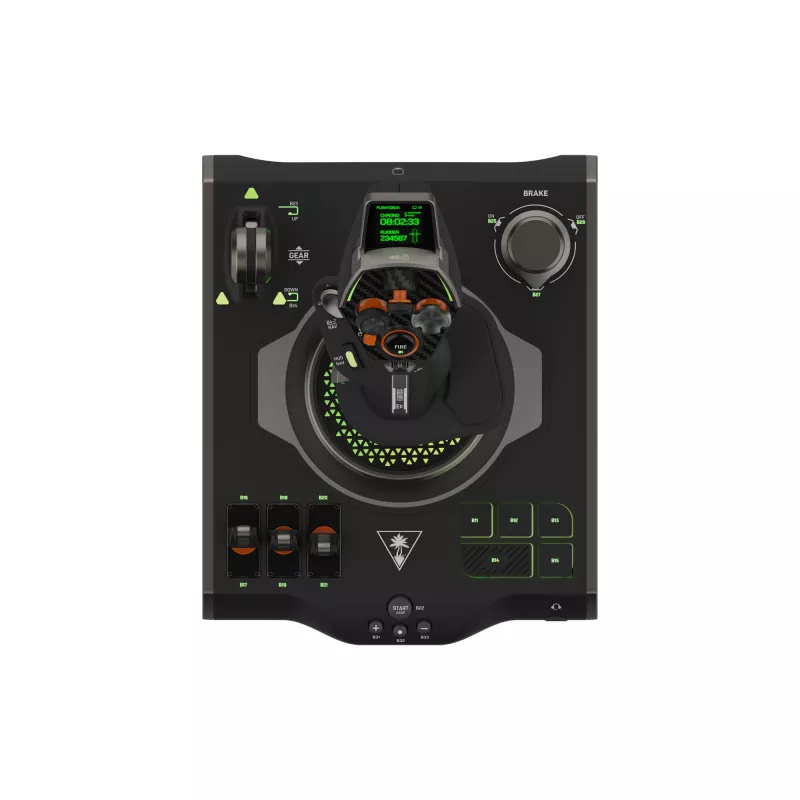 Turtle Beach VelocityOne Flightdeck sistema di simulazione di volo HOTAS per PC Windows 10 e 11 (TBS-0724-05)