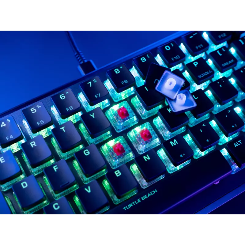 Tastiera gaming Turtle Beach Vulcan II Mini USB QWERTY tedesco nero