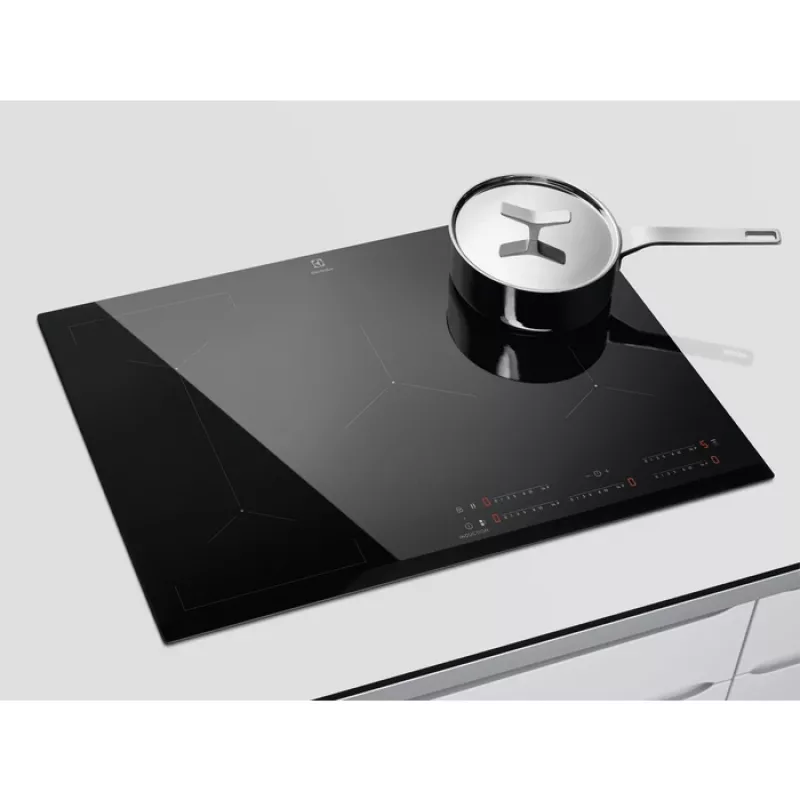 Electrolux EIV835 nero da incasso 80 cm piano cottura a induzione con zone 5 zone
