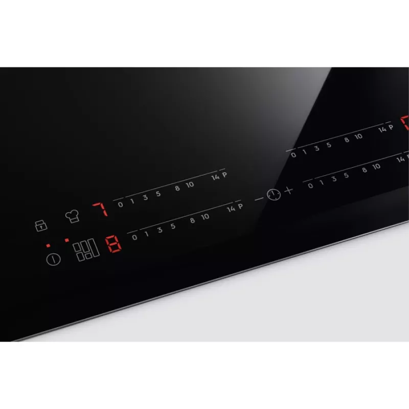 Electrolux EIV835 nero da incasso 80 cm piano cottura a induzione con zone 5 zone