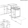 Lavastoviglie a libera installazione Electrolux ESA42110SW 9 coperti 47 dB