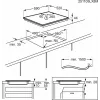 Electrolux EIV634 piano cottura a induzione da incasso 60 cm nero 4 zone