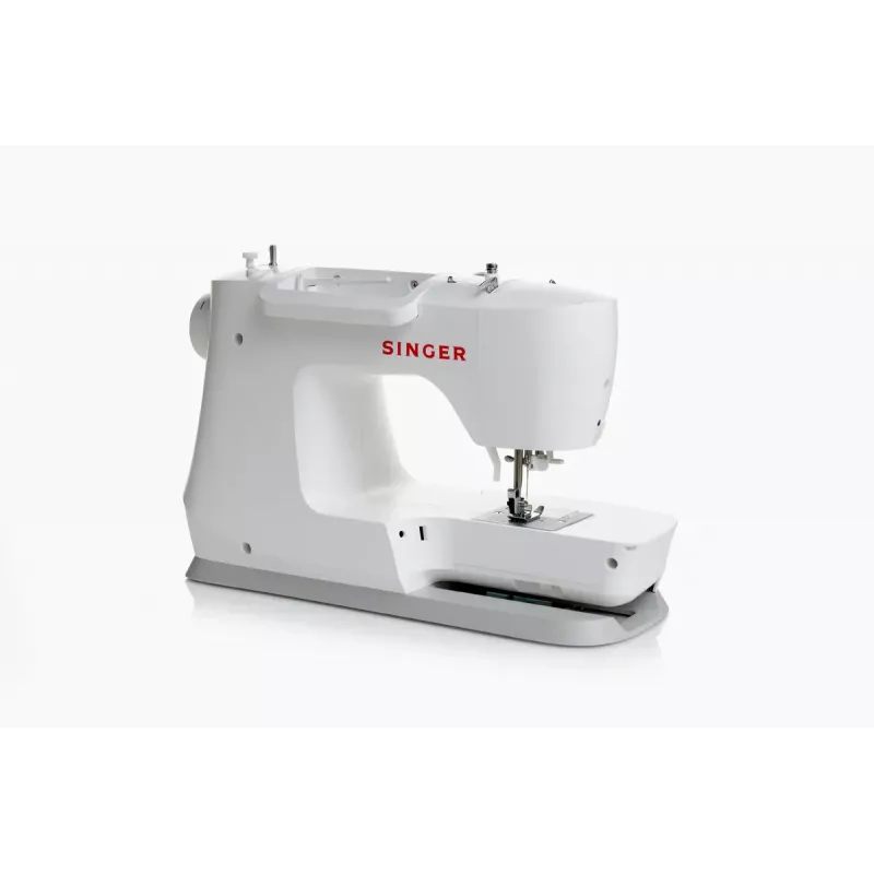 SINGER macchina da cucire automatica C5955 — 417 punti, asola in 1 passo, 110 W, elettrica, bianco