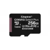 Kingston Technology Canvas Select 256GB microSDXC Plus 100R A1 C10 scheda + adattatore