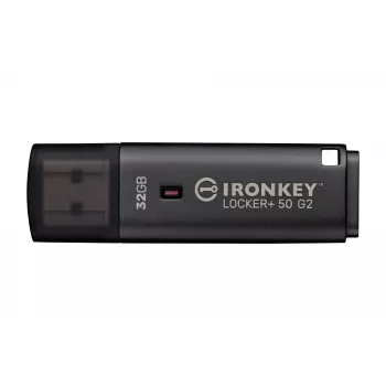 Chiavetta USB KINGSTON IronKey Locker Plus 50 G2 32 GB, USB 3.2 Gen 1 Type-A, AES-256, FIPS 197