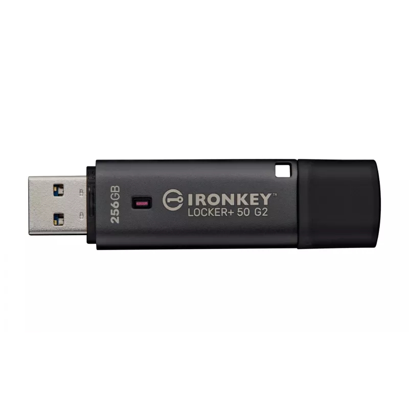 Chiavetta USB KINGSTON IronKey Locker Plus 50 G2 256 GB, USB Type-A, USB 3.2 Gen 1, AES-256, FIPS 197