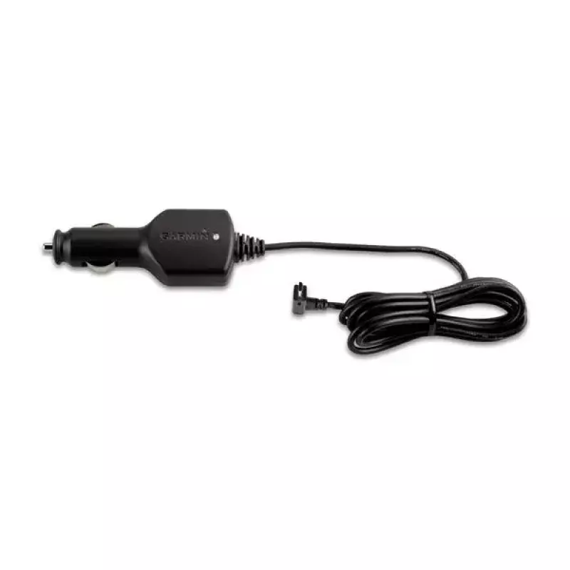 Caricabatterie da auto GARMIN 010-12982-05 — alimentazione 12 V da accendisigari, nero