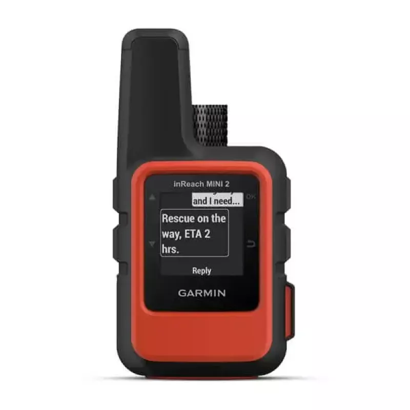 Garmin inReach Mini 2 Personale Nero Rosso IPX7 336h durata batteria