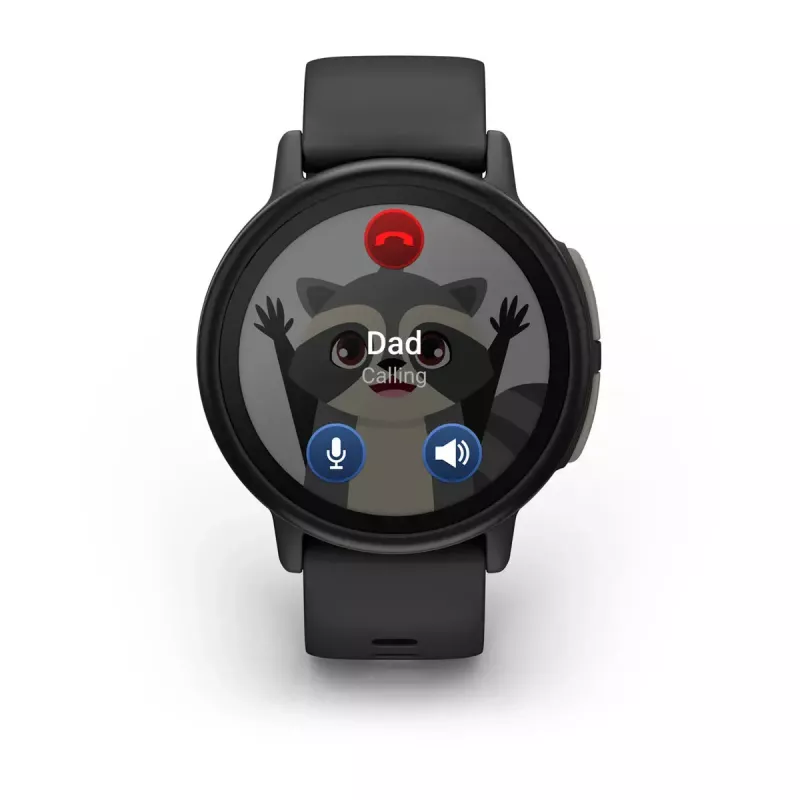 Garmin Bounce 2 smartwatch per bambini, AMOLED da 1,2 pollici, GPS, Wi-Fi, LTE, Slate Grey (010-03399-00)