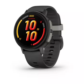 Garmin Bounce 2 Smartwatch per bambini, 1,2 pollici AMOLED, GPS, Wi-Fi, LTE, Slate Grey (010-03399-00)
