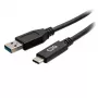 Cavo C2G da connettore maschio USB-C a connettore maschio USB-A 0,15 m USB 3.2 Gen 1 5 Gbit/s