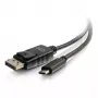 Cavo adattatore C2G da USB-C a DisplayPort 4K 30 Hz 1,8 m nero