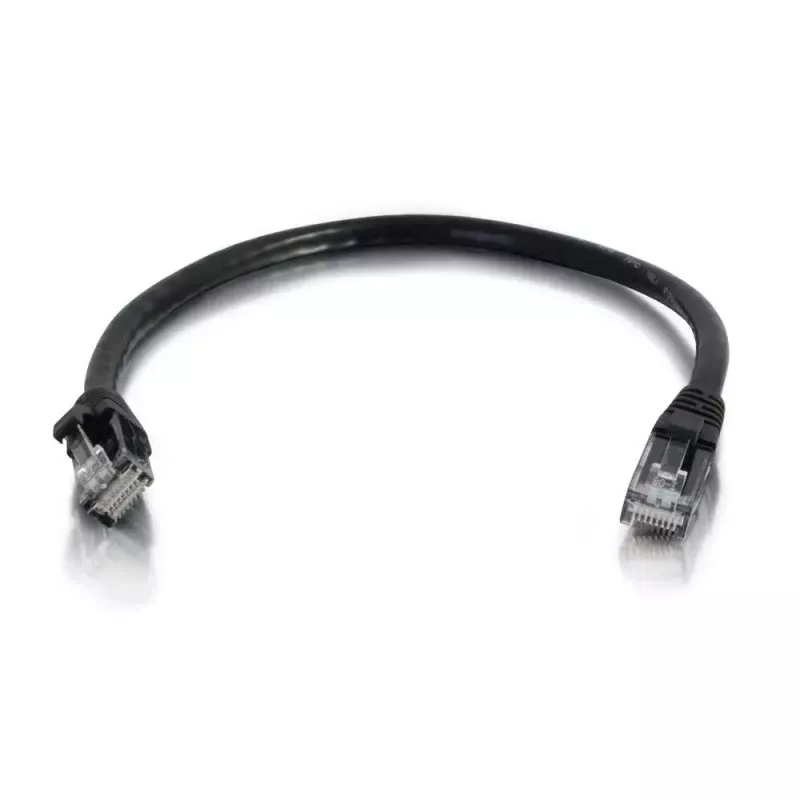 Cavo patch di rete C2G 3 m Cat5e con boot non schermato UTP nero