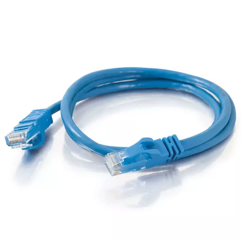 Cavo patch di rete C2G 2 m Cat6 schermato UTP blu