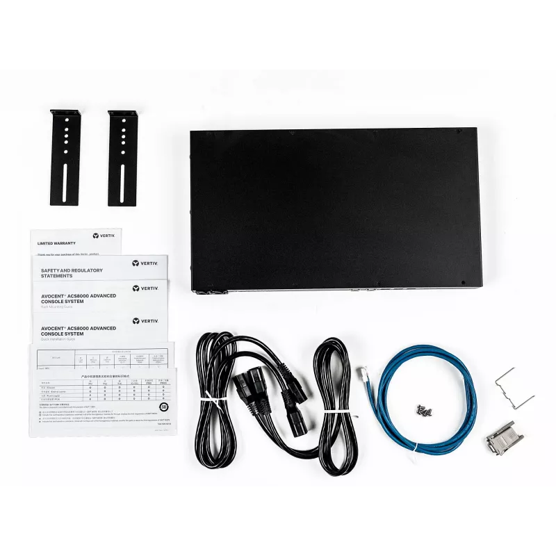 Vertiv Avocent sistema console 48 porte ACS8000 con doppia alimentazione AC - ACS8048DAC-404