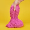 Kinetic Sand, 2 lbs Crystal Pink sabbia gioco glitter (confezione può variare), sabbia sensoriale modellabile per bambini da 3 anni