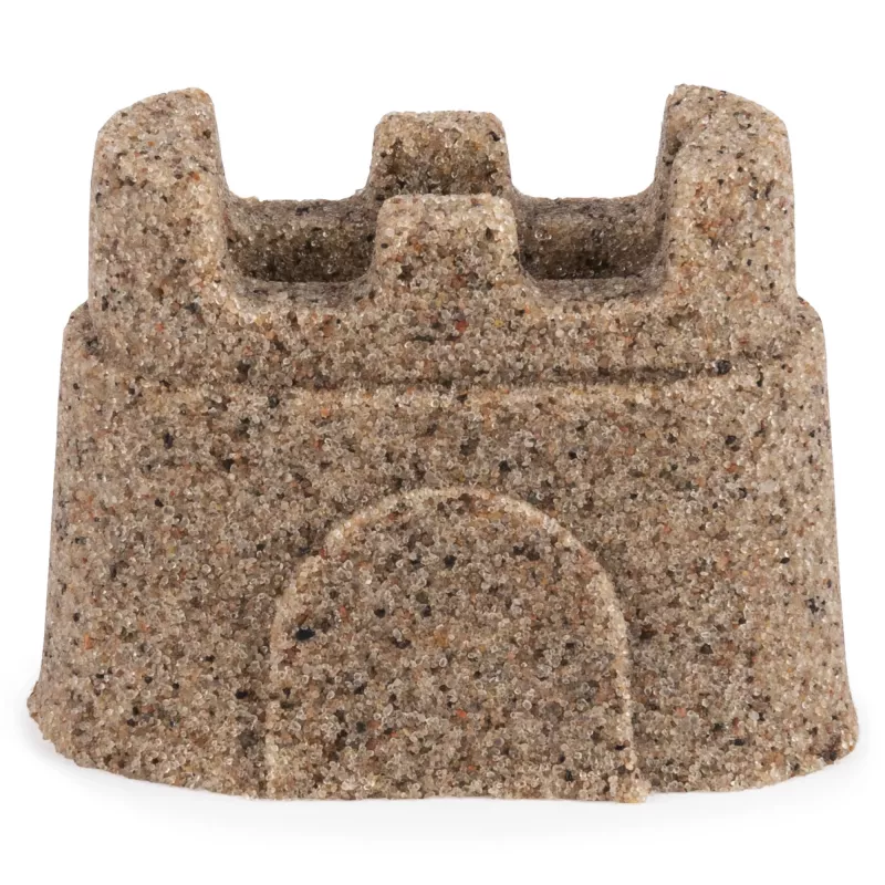 Kinetic Sand, 5,5 lbs (2,5 kg) sabbia gioco marrone naturale per arte e fai da te, sabbiera, Amazon Exclusive (confezione può variare), giocattoli sensoriali modellabili, da 3 anni
