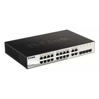 D-Link switch Gigabit Smart Managed 20 porte con 4 porte SFP