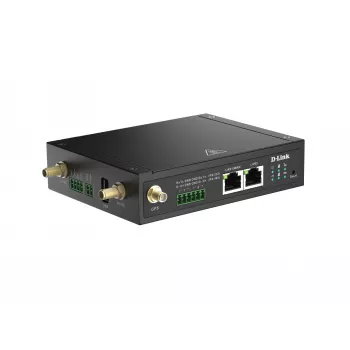 D-Link gateway IIoT 4G LTE, gateway cellulare, nero, 4G, LTE, LTE, MicroSD (TransFlash), esterna